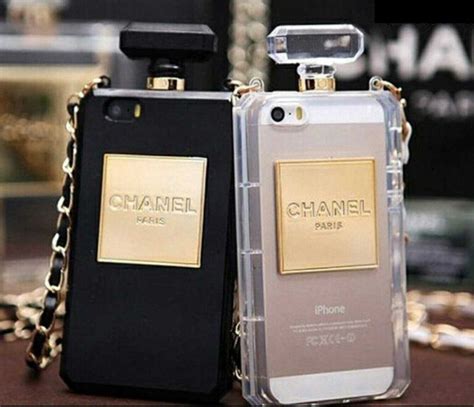 iphone bag case chanel|chanel iphone case perfume bottle.